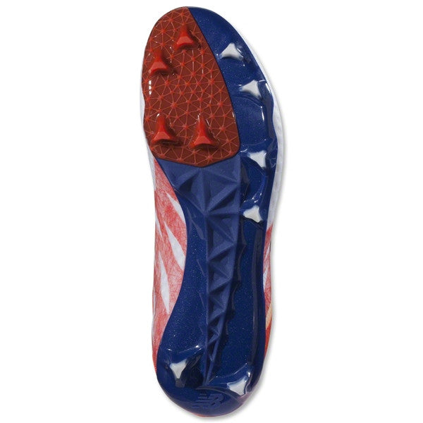 New Balance Furon Pro FG Wide (White/Flame/Ocean Blue)