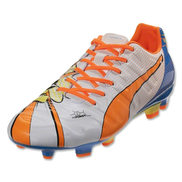 Puma evoPower 3.2 Graphic POP FG (White/Orange Clown Fish)