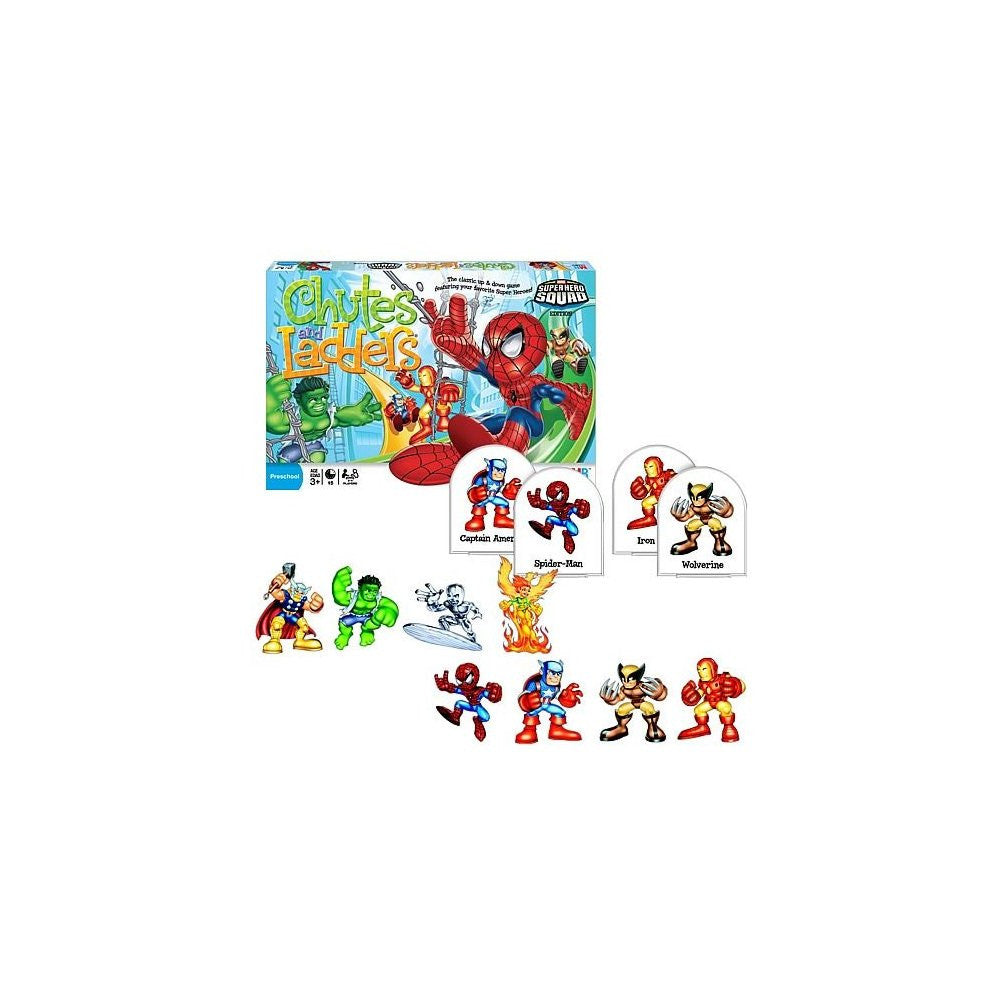 Marvel Superhero Squad Chutes And Ladder