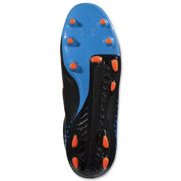 Under Armour Blur CBN IV FG (Black/Metallic Electric/Blaze Orange)