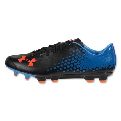 Under Armour Blur CBN IV FG (Black/Metallic Electric/Blaze Orange)