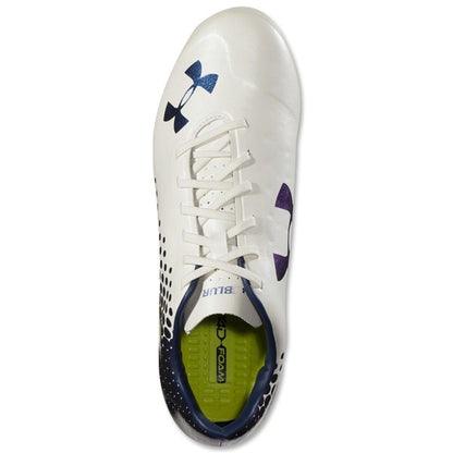 Under Armour Blur CBN IV FG (High Vis Yellow/Metallic Navy)