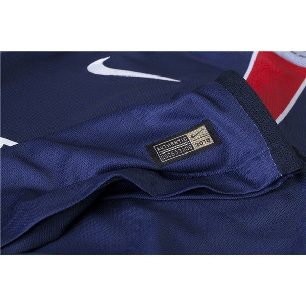 Paris Saint-Germain 15/16 Authentic Home Soccer Jersey
