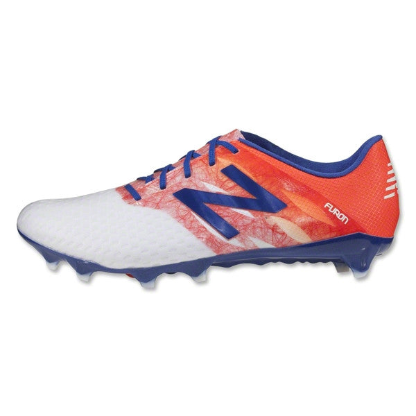 New Balance Furon Pro FG Wide (White/Flame/Ocean Blue)