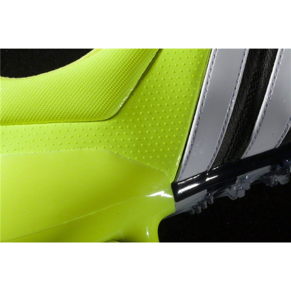 Adidas ACE 15.1 &lt;br&gt; FG/AG Leather (Black/White/Solar Yellow)