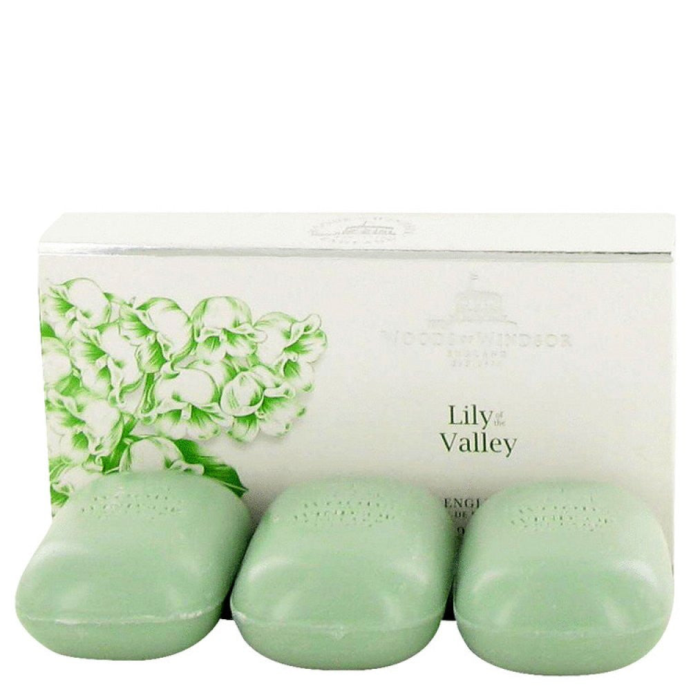 Lily Of The Valley (woods Of Windsor) By Woods Of Windsor 3 X 3.5 Oz Soap 3.5 Oz
