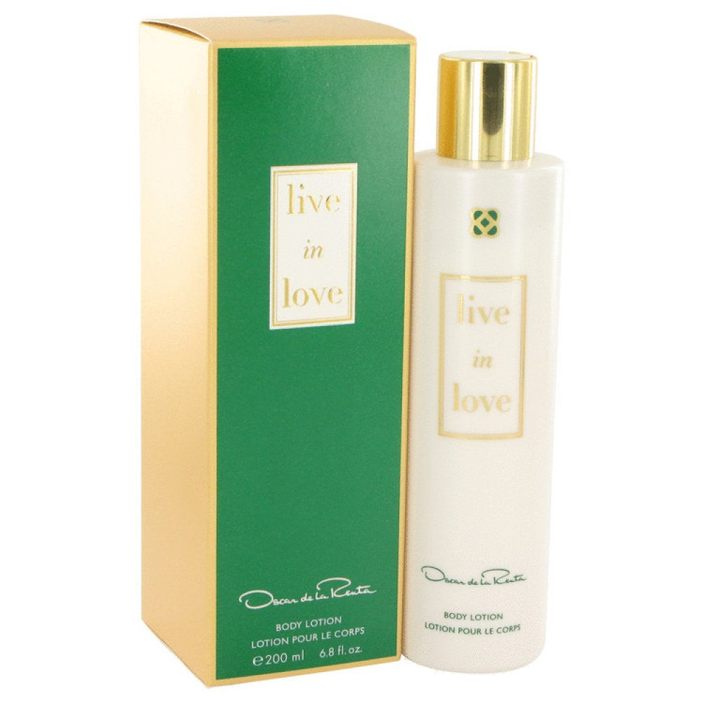 Live In Love By Oscar De La Renta Body Lotion 6.8 Oz