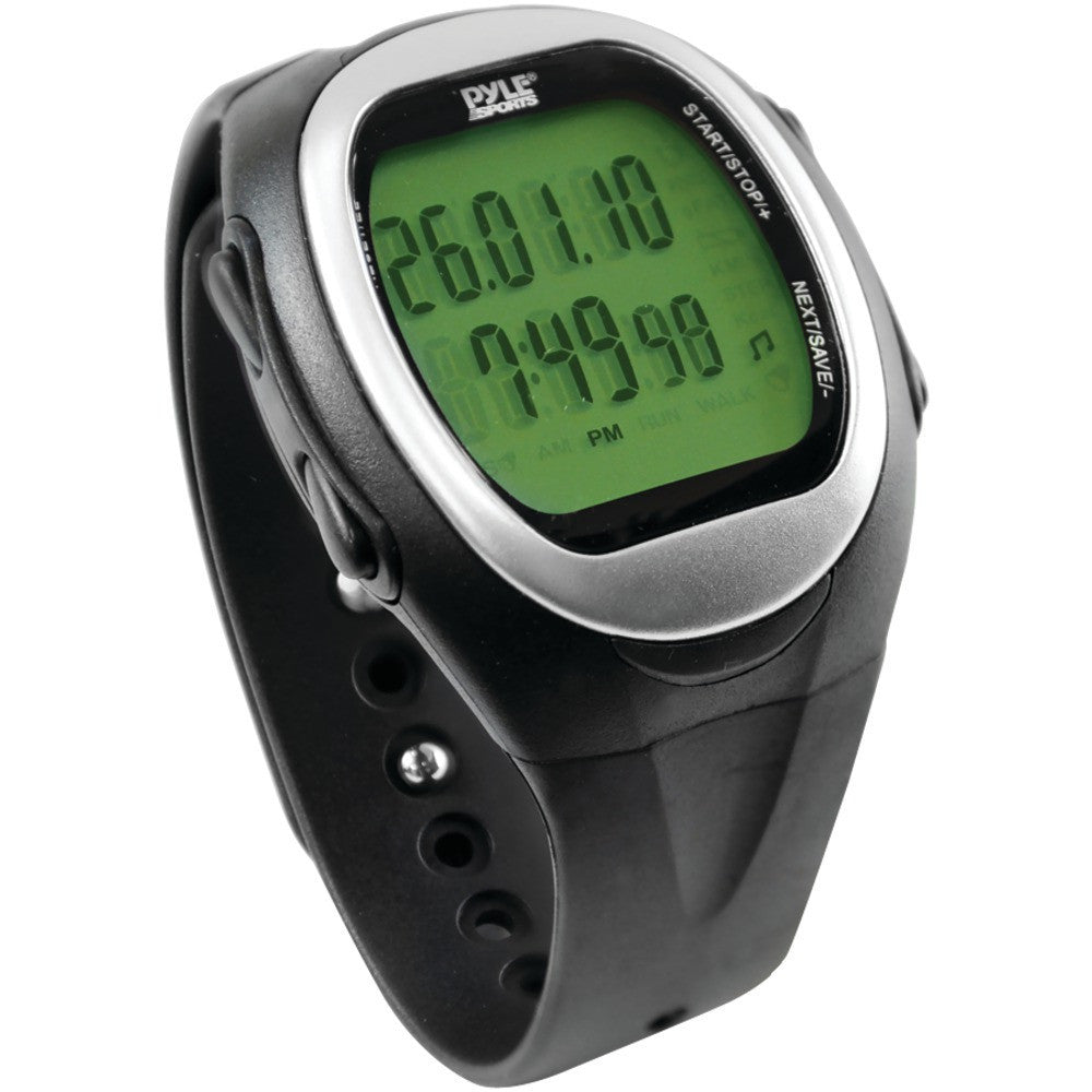 Pyle Speed &amp; Distance Watch For Running Jogging &amp; Walking