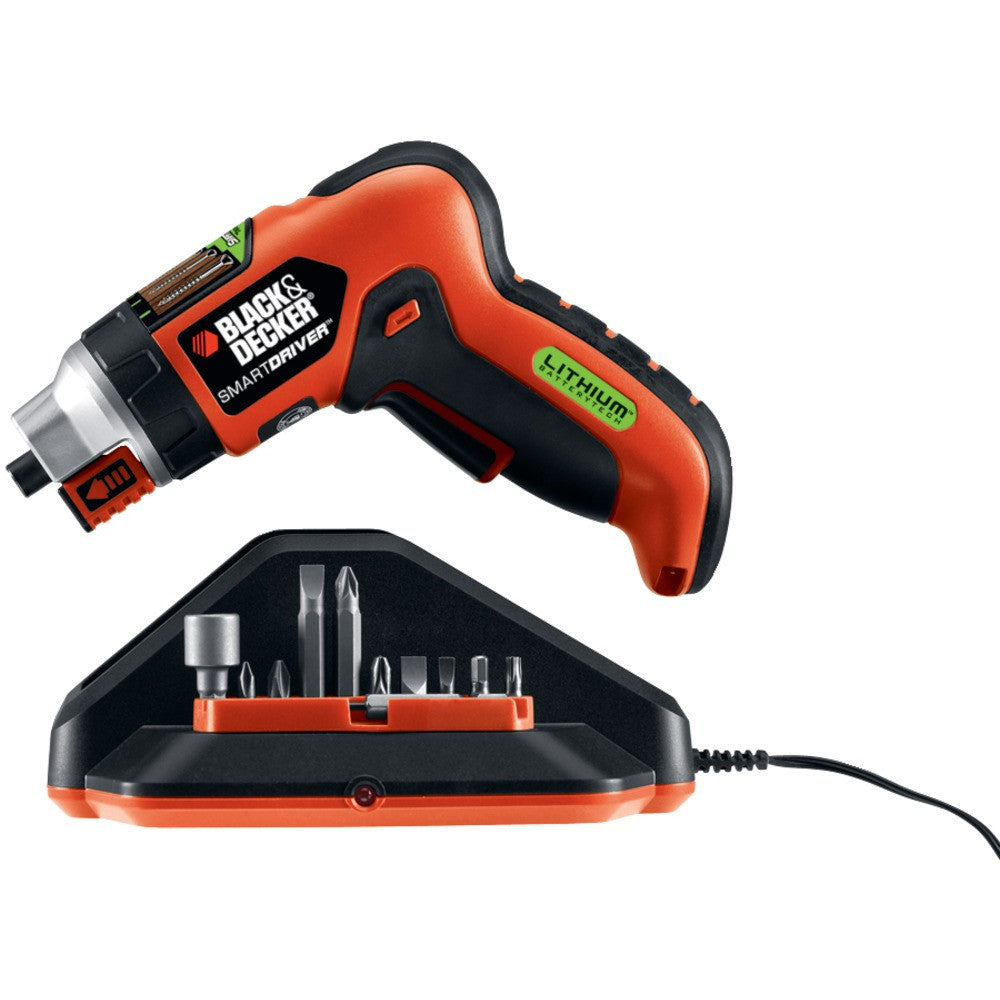 Black &amp; Decker Lithium Screwdriver With Screw Holder