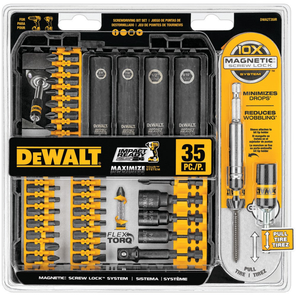 Dewalt 35-piece Impact-ready Screwdriver Set