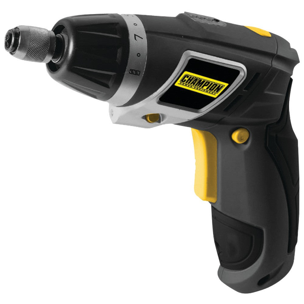 Champion 4-volt Li-ion Cordless Screwdriver